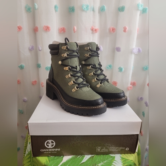 Giani Bernini Maddyson Size Zip Round Toe Ankle Boots (New In Box) - Picture 2 of 6